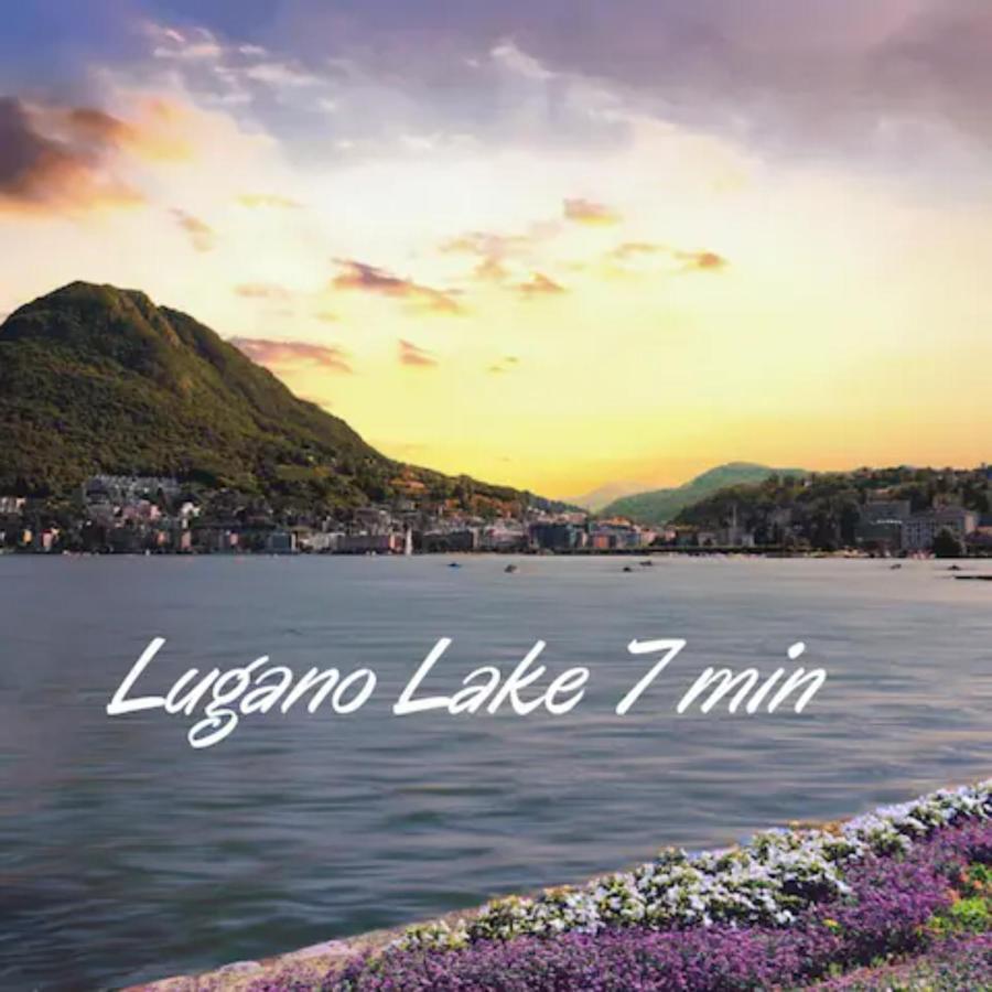 Modern Boho Style Suite In Lugano City -By Easylife Swiss 외부 사진